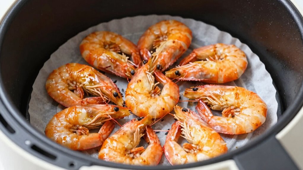 juicy evenly cooked shrimp