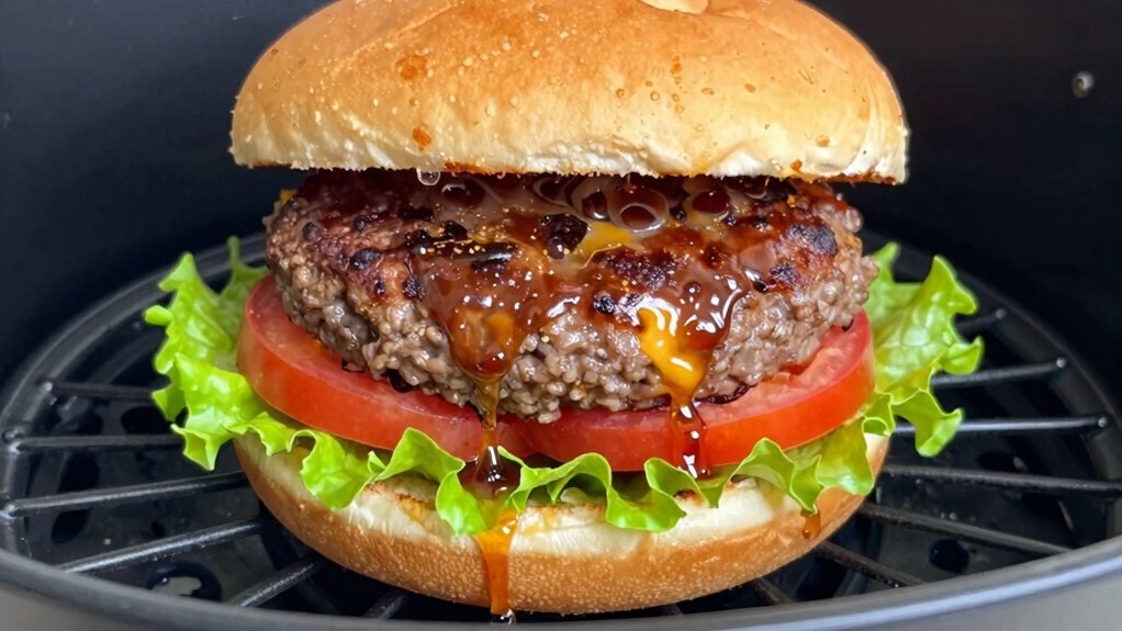 keep burgers moist during cooking