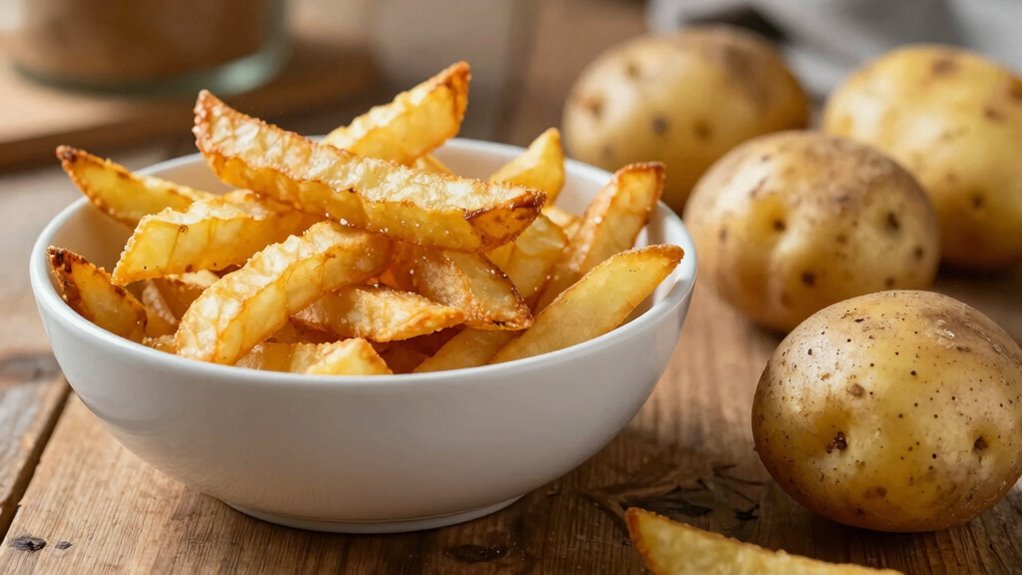 keep fries crispy longer