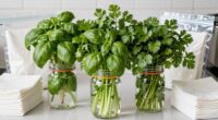 keep herbs dry and refrigerated