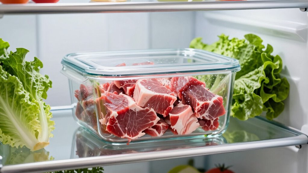 keep meat at safe temperature