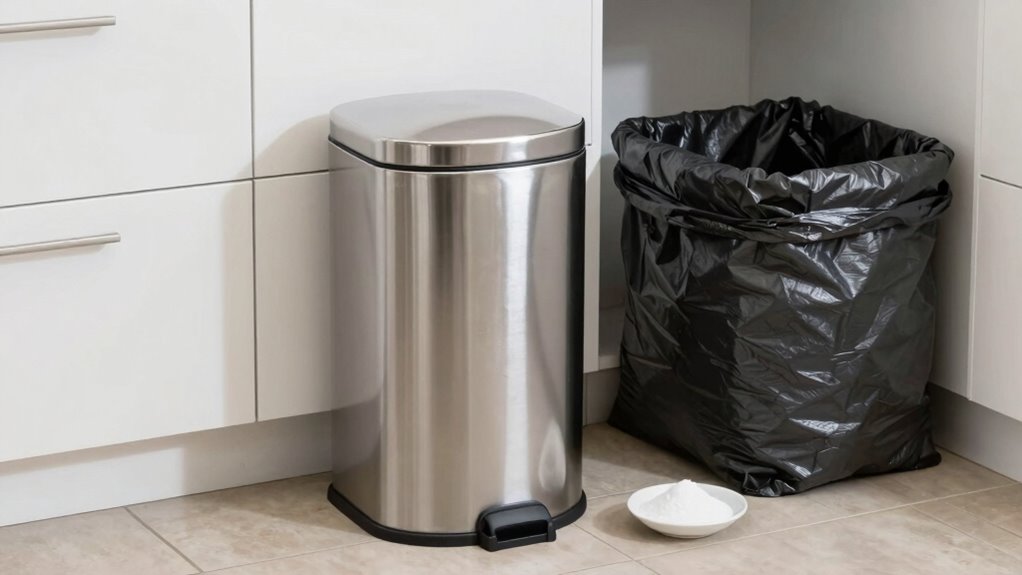 keep trash areas odor free