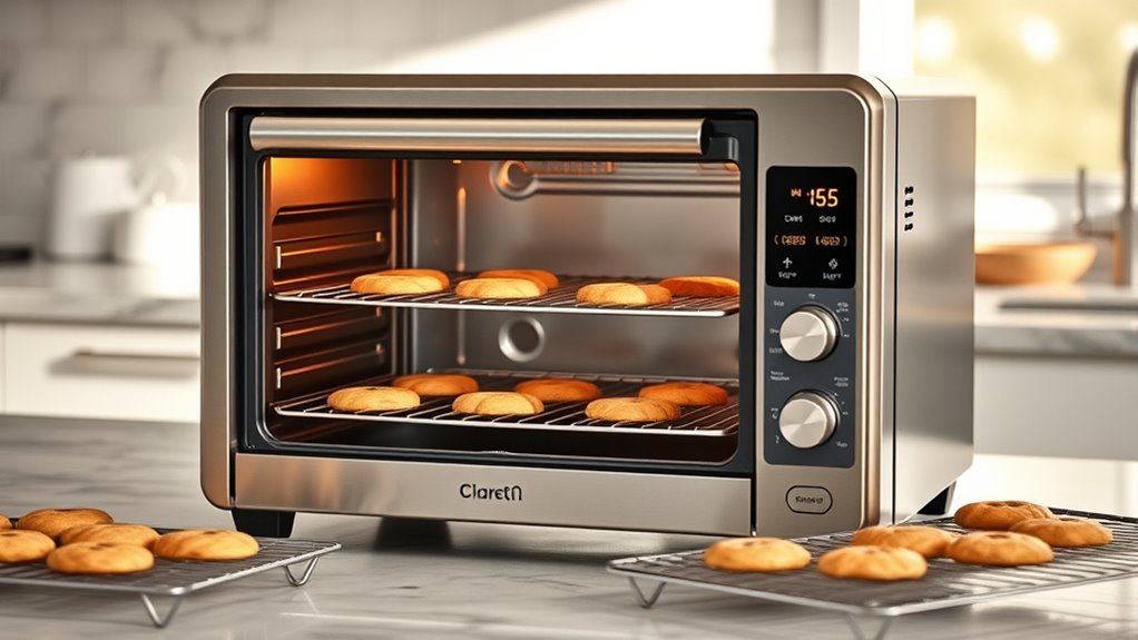 key baking oven features