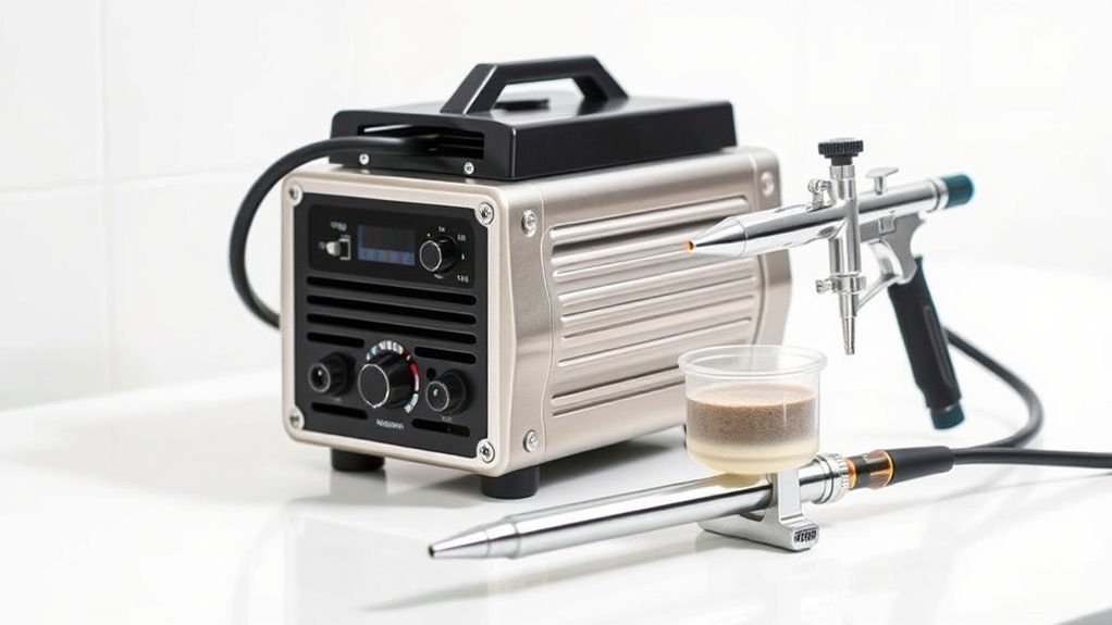 key cake airbrush features