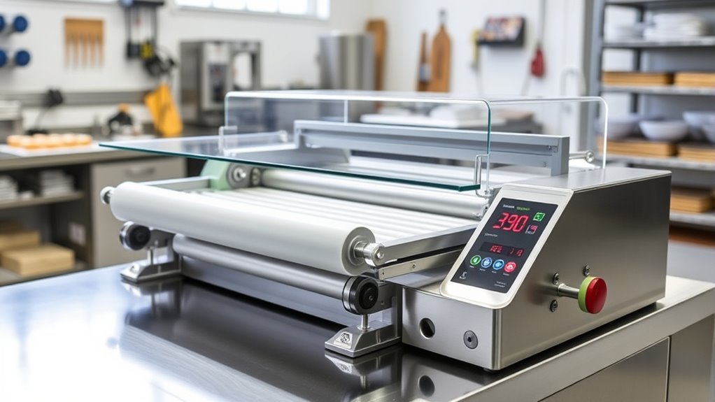 key factors for electric fondant sheeter