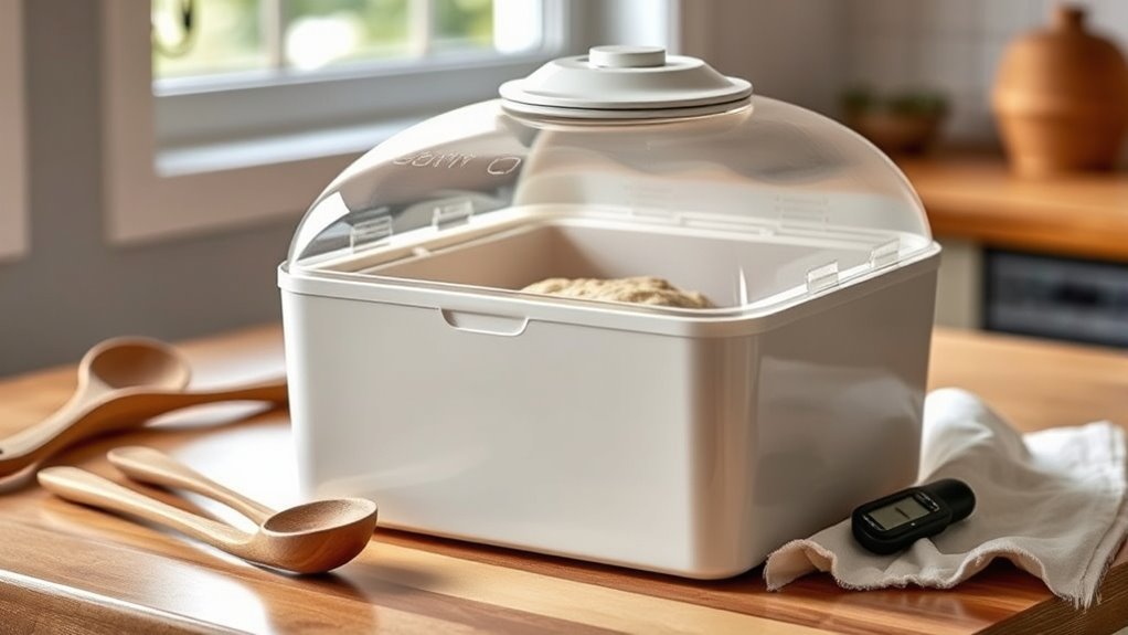 key proofing box features