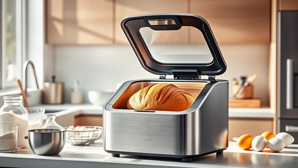 large loaf baking features