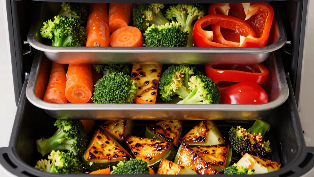 layered cooking for variety