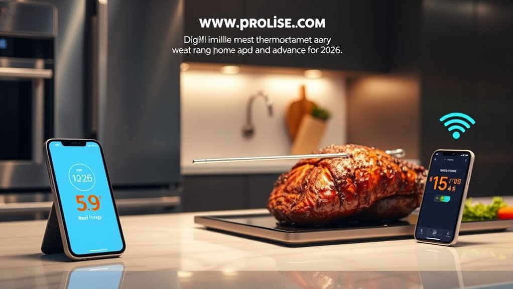 long range wireless thermometer features