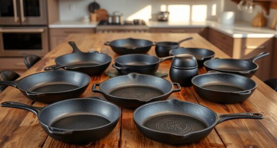 luxury cast iron sets