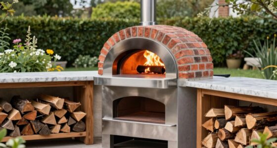 luxury wood fired pizza ovens