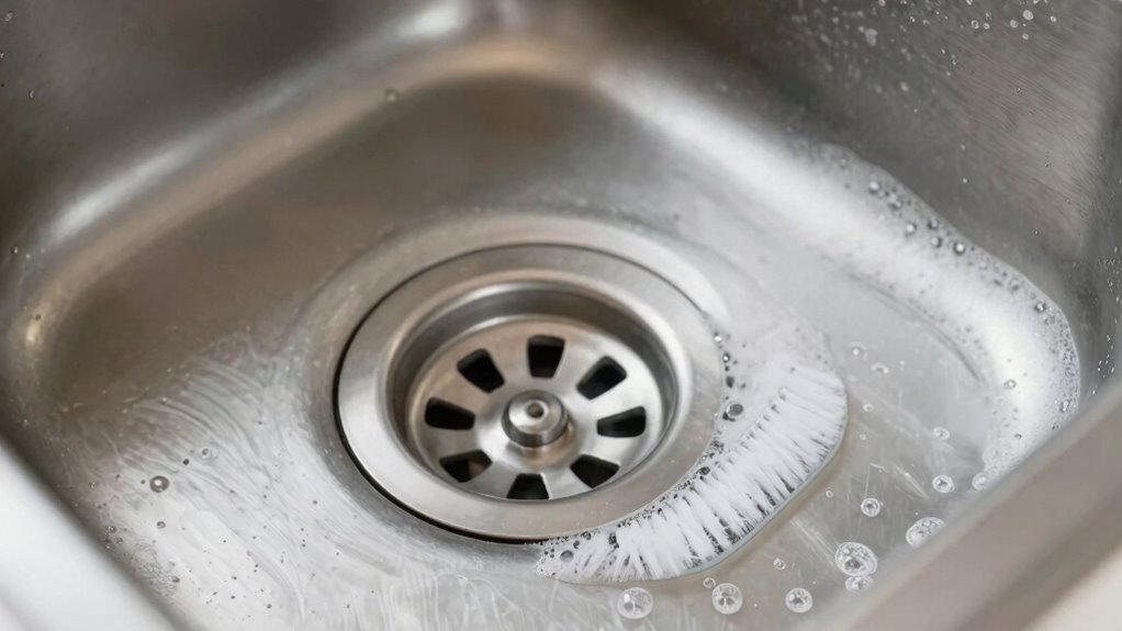 maintain clean odor free sink