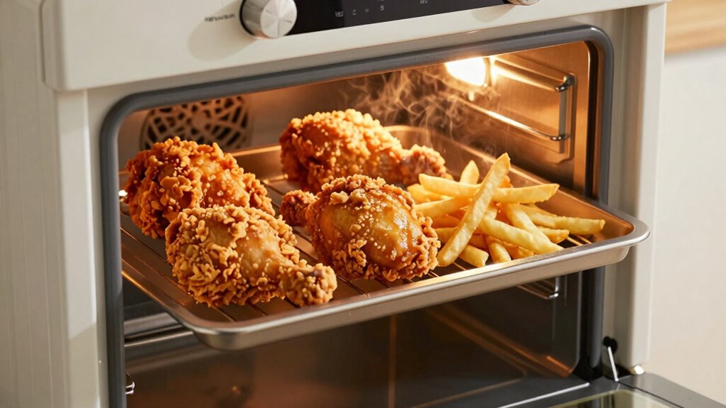 maintain crisp even warmth