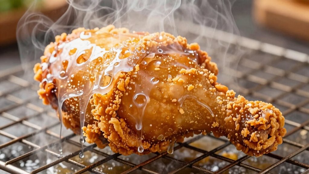 maintain crispness with proper technique