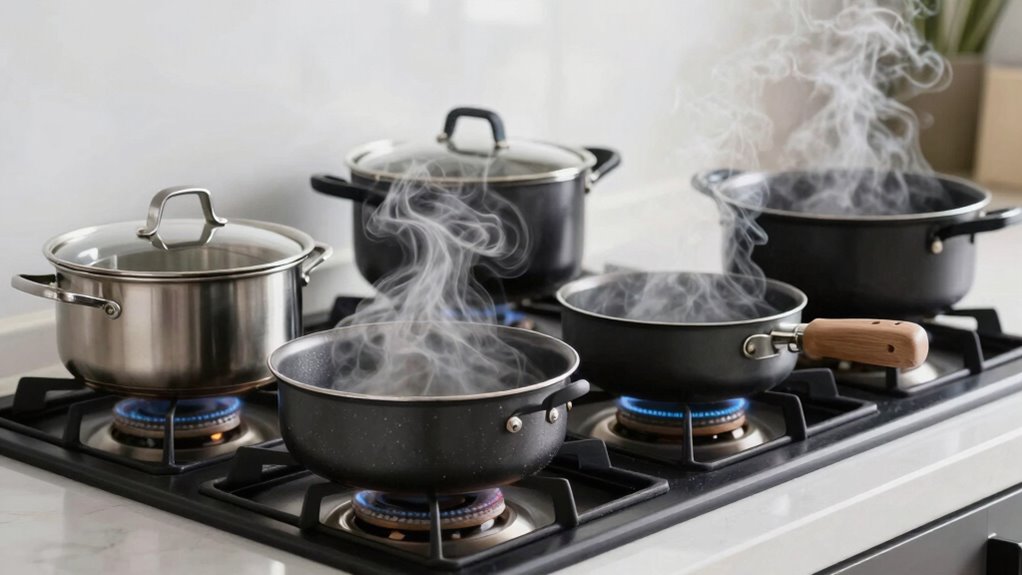 maintain proper cooking spacing