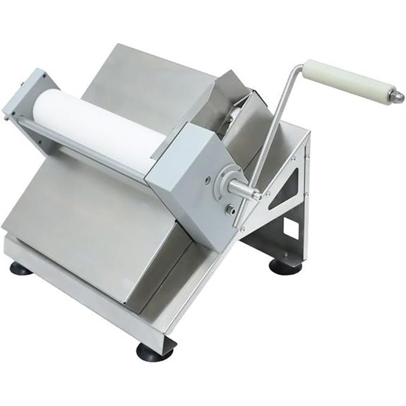 manual dough sheeting device