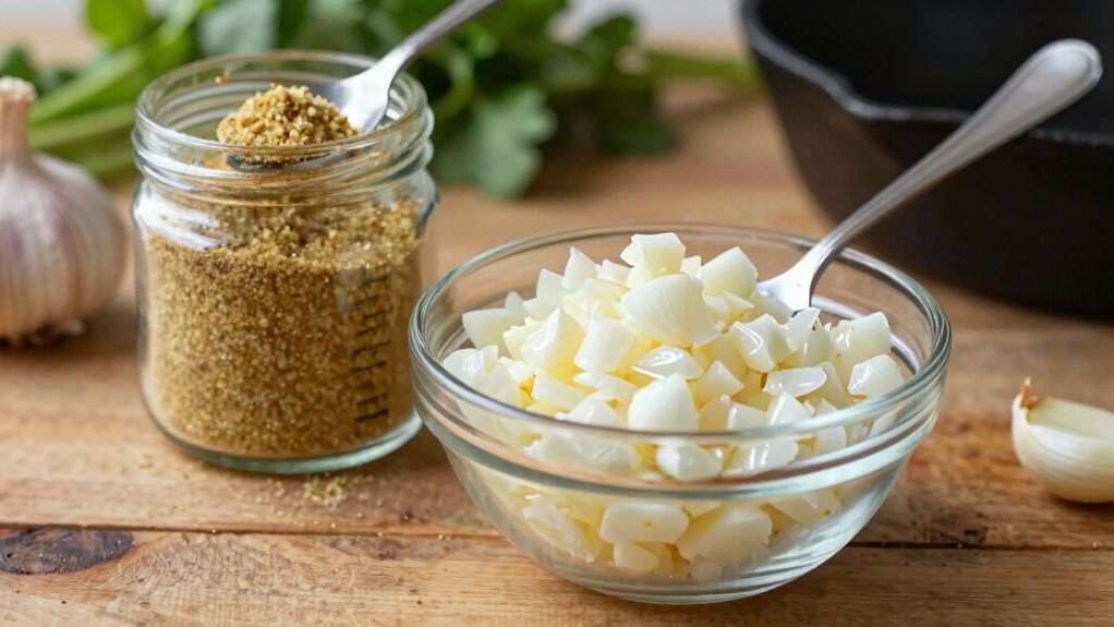 measure garlic carefully