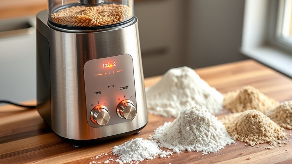 mill settings and performance