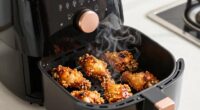 minimize fatty food smoke