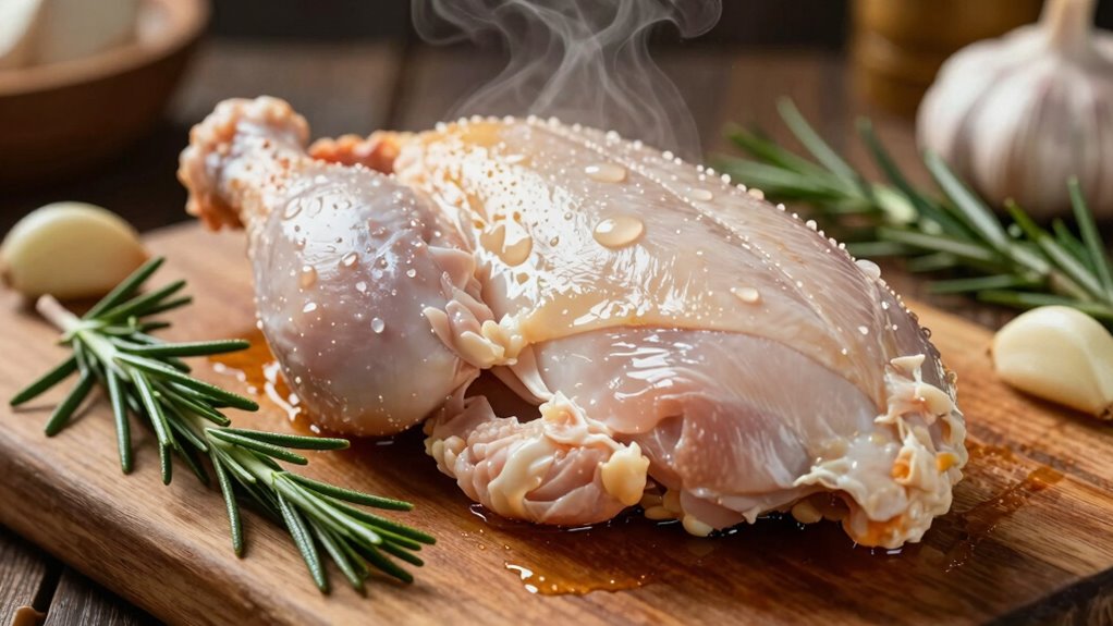 moisture loss during cooking