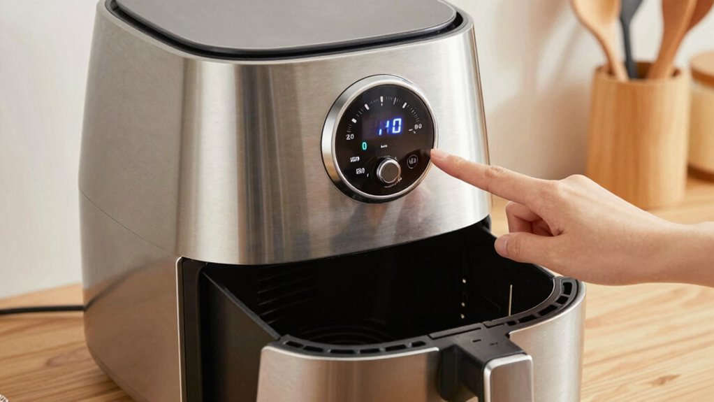 monitor air fryer temperature safety