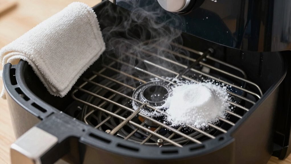 natural cleaning for heating element