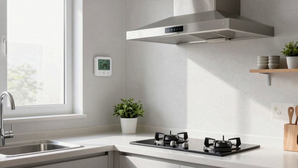 open windows and exhaust fans