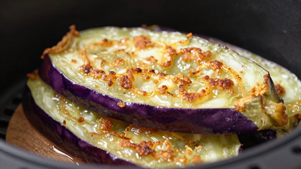 optimal eggplant crispy timing