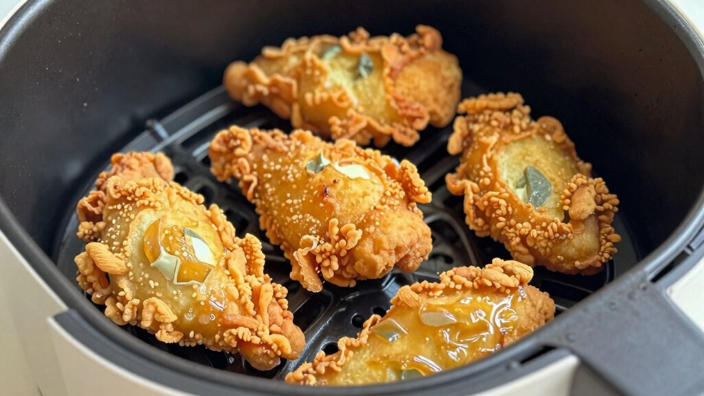 optimize batter consistency and adhesion