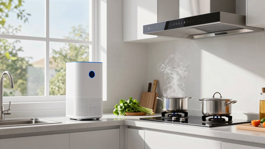 optimize kitchen air circulation