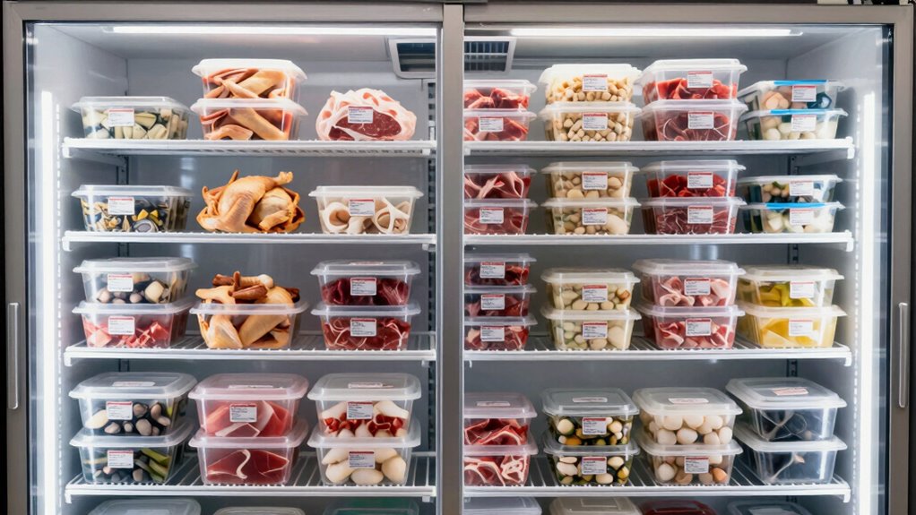 organize label clean store