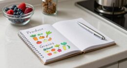 organized grocery planning strategy