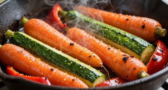 overheating vegetables quickly