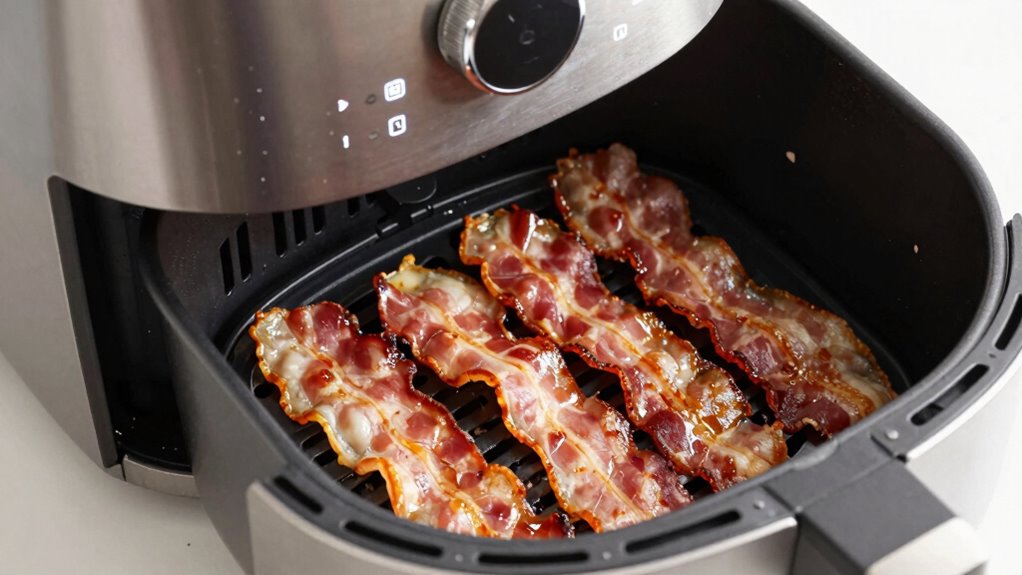 perfect crispy bacon timing