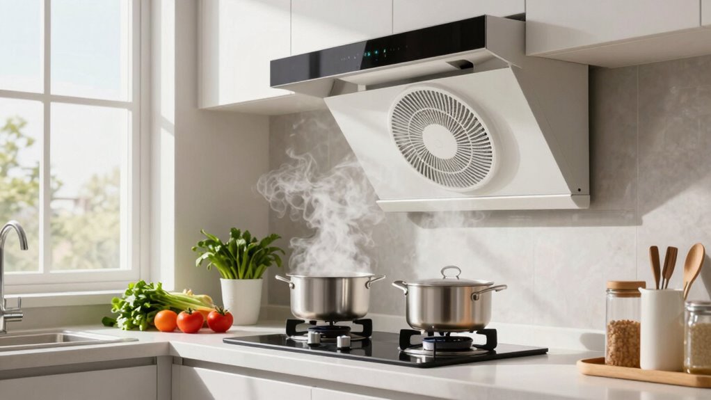 post cooking air purification