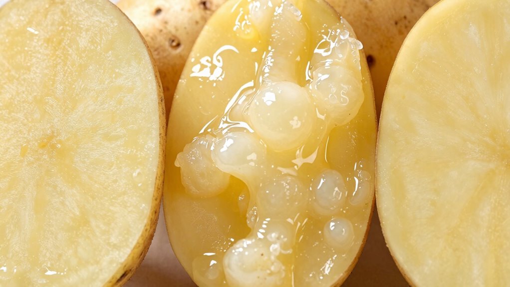 potato starch affects texture