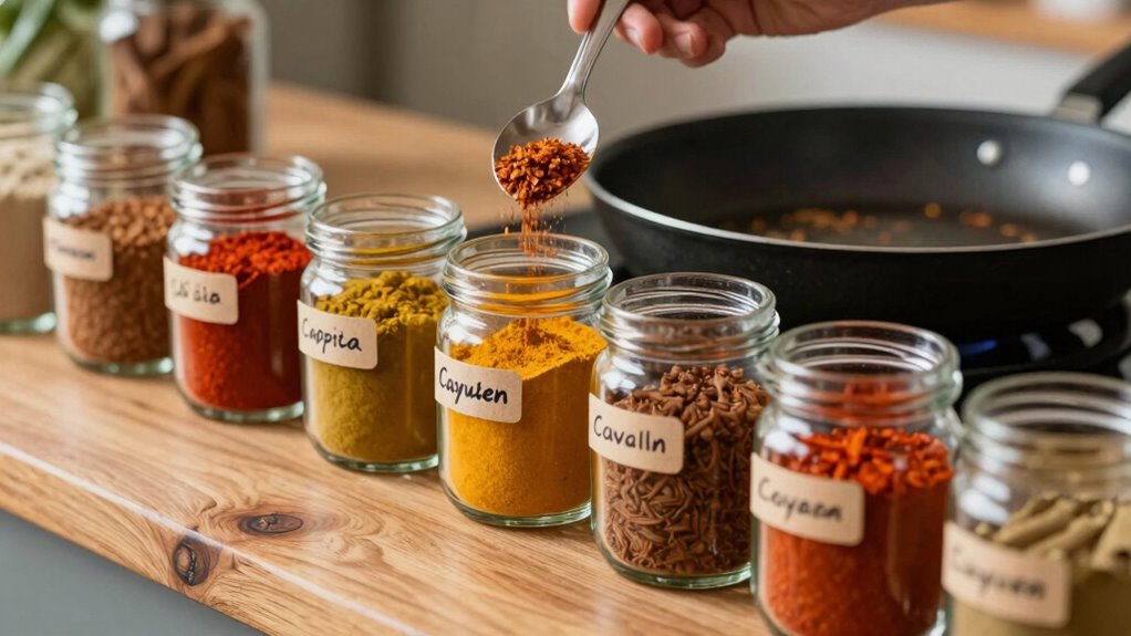 pre make spice blends ahead