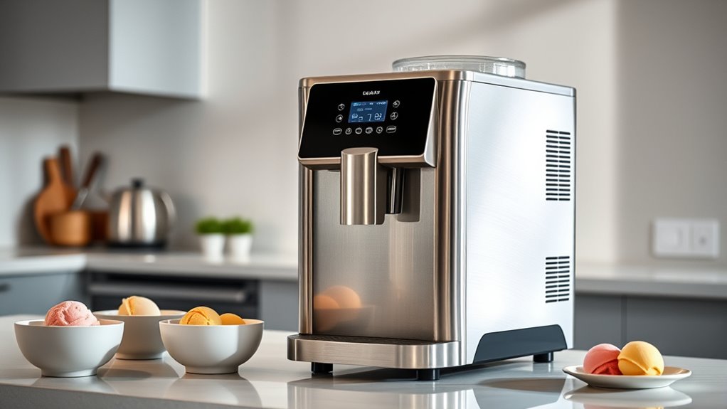 premium gelato maker features