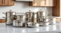 premium stainless cookware collections