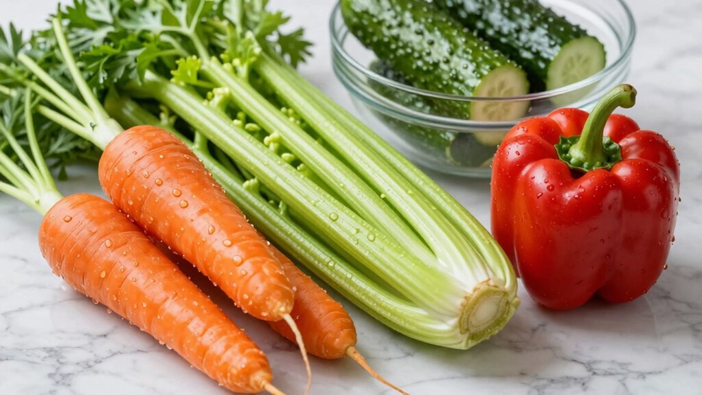 prepare cut rinse dry