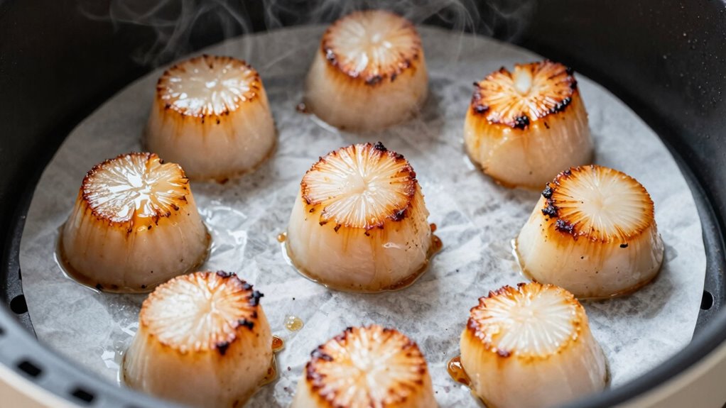 prepare scallops properly beforehand