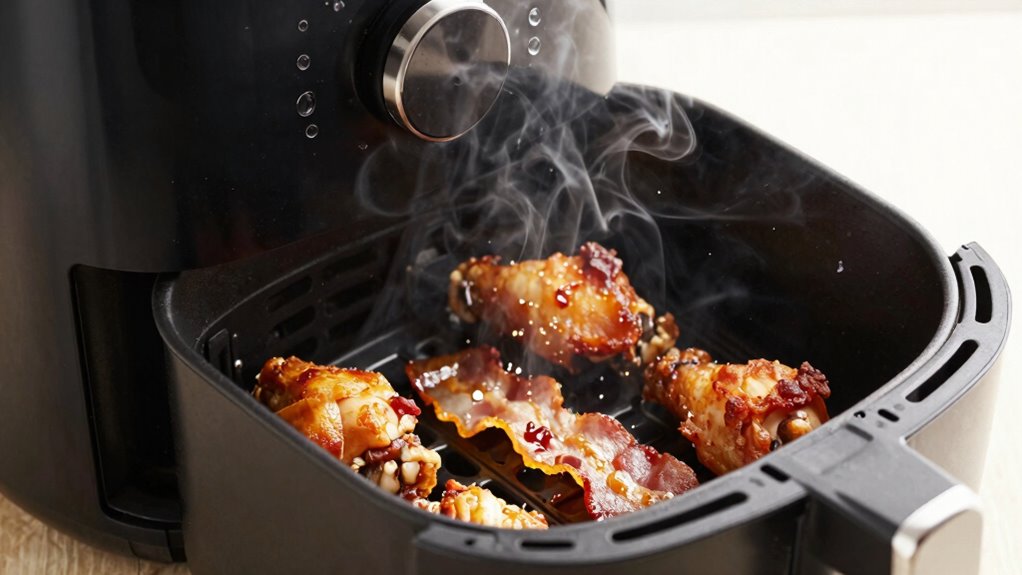 prevent grease buildup and smoke