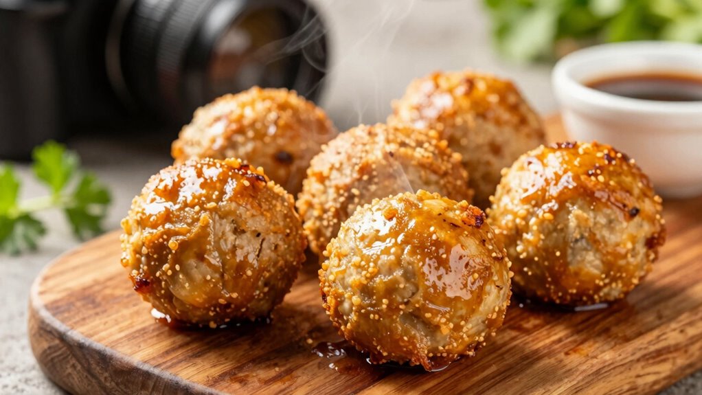prevent overcooked juicy meatballs