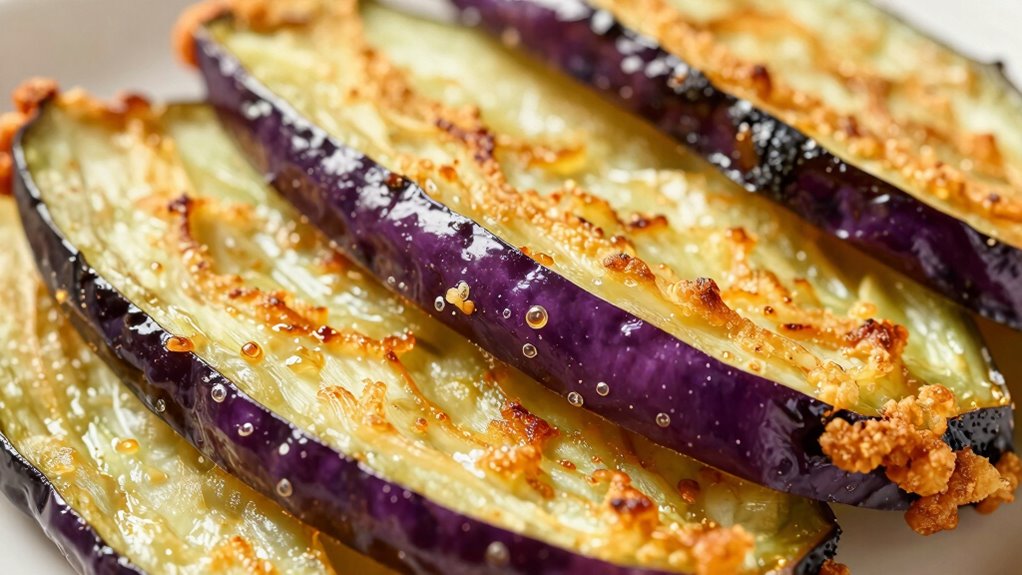 prevent soggy crispy eggplant