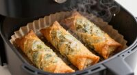 preventing air fryer spring roll leaks