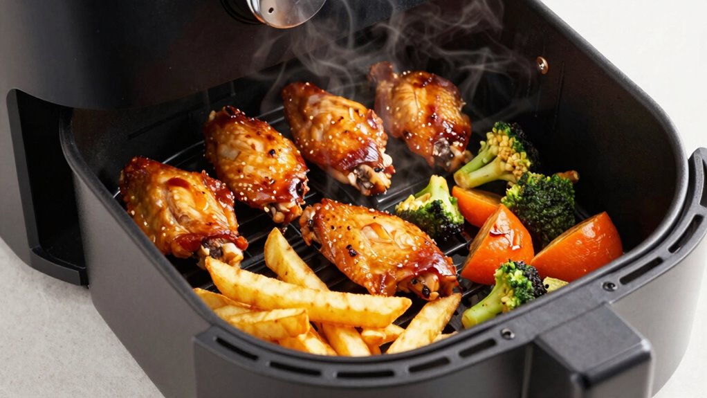 proper air fryer reheating technique