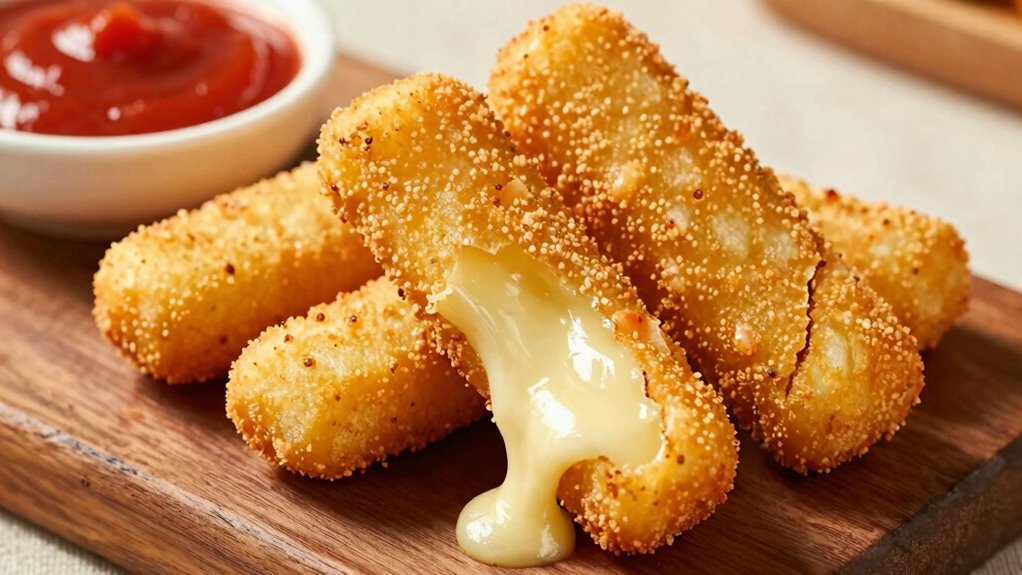 proper cheese coating freezing