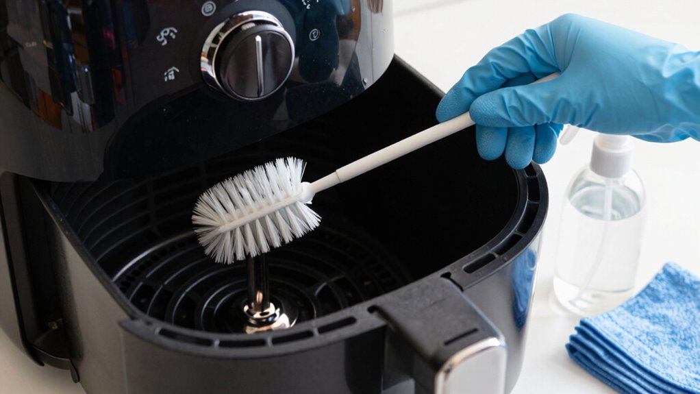 proper cleaning tools and safety