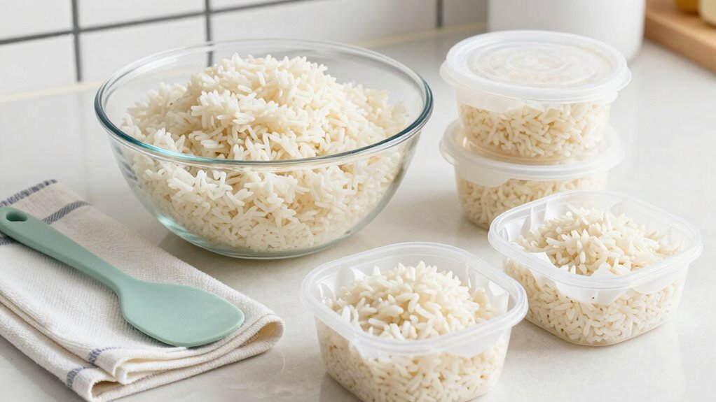 proper rice freezing techniques