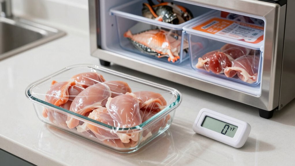 proper thawing and storage